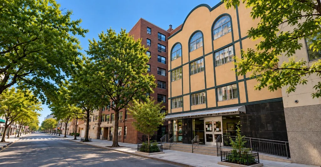 ICNA Al-Markaz building at 166-26 89th Ave, Jamaica, Queens